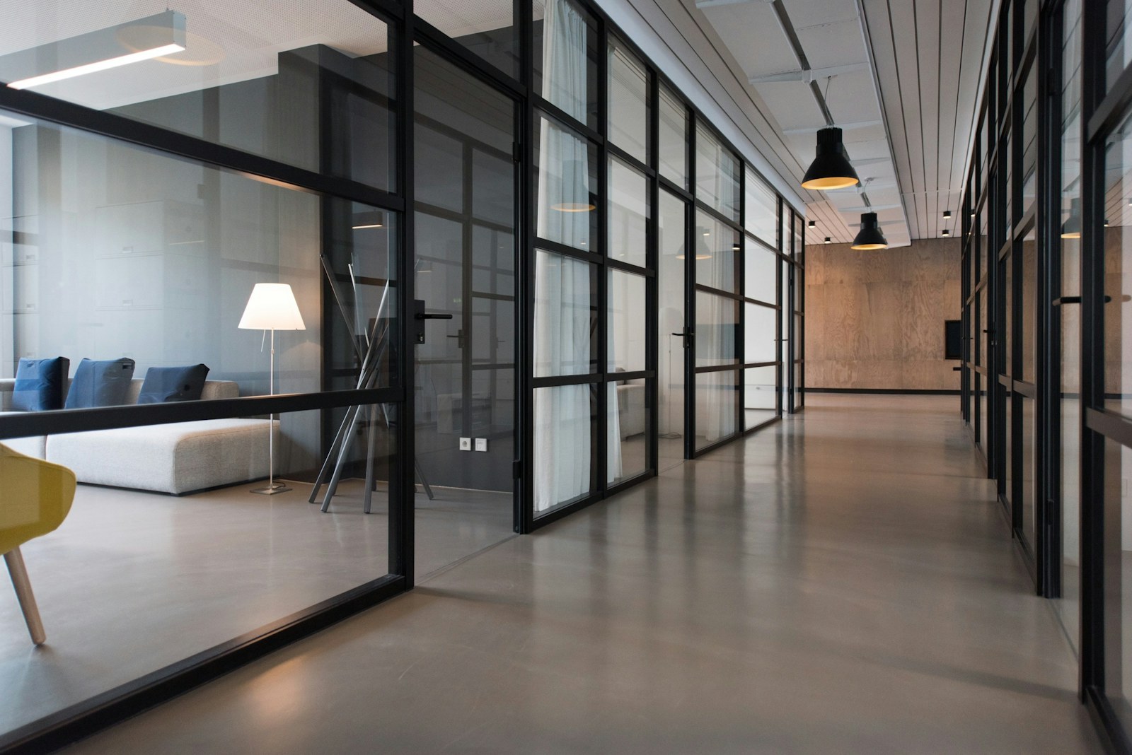 Bright professional office interior
